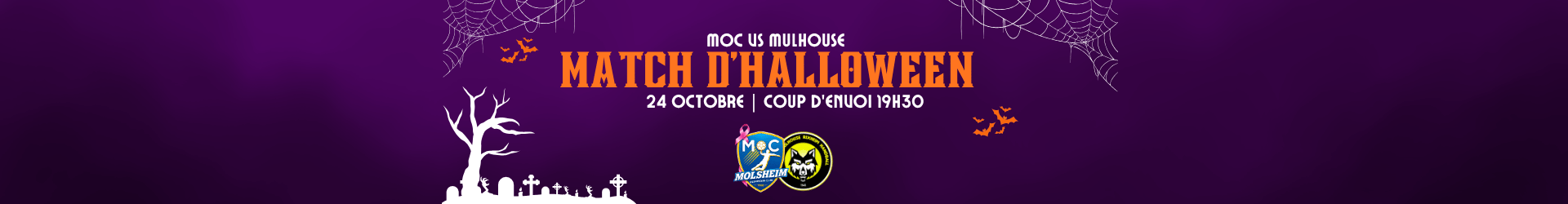 đ Molsheim vs Mulhouse : La Nuit de l'Enfer ! (Match SpĂ©cial Halloween)