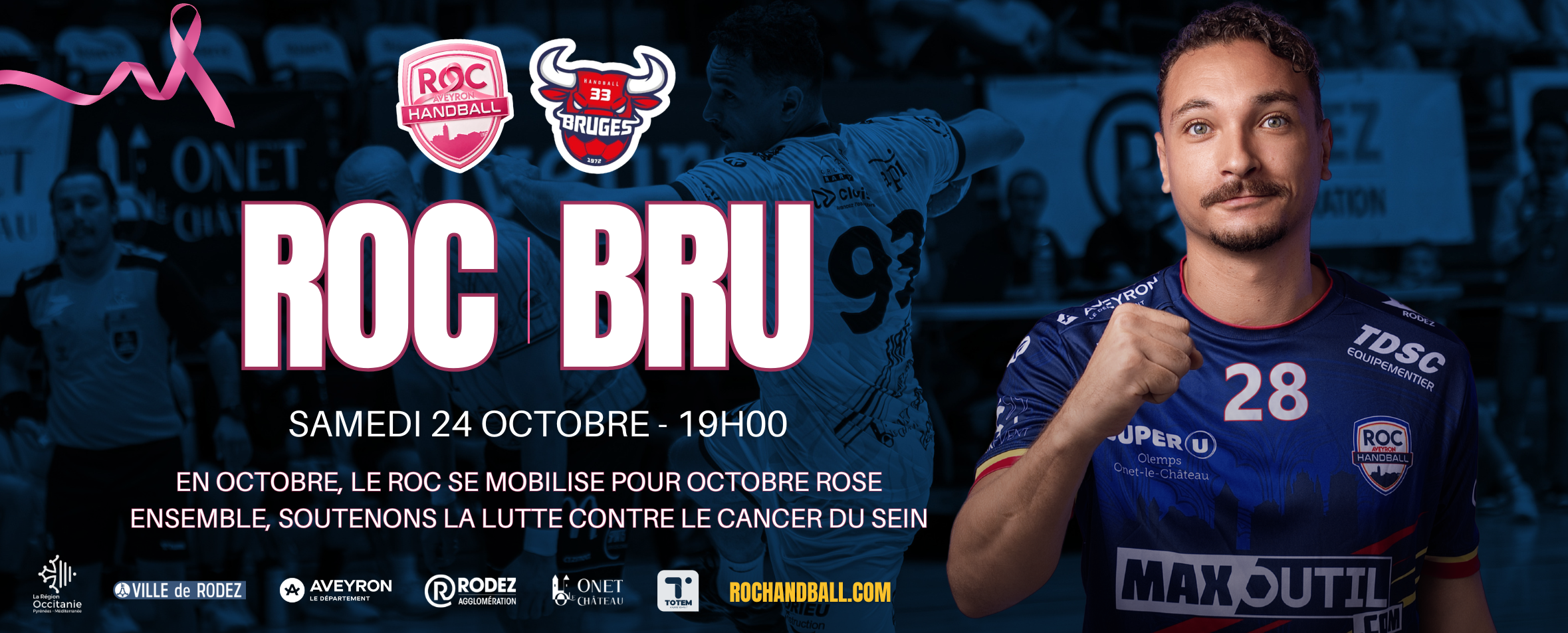 ROC Aveyron Handball vs Bruges 33 HB