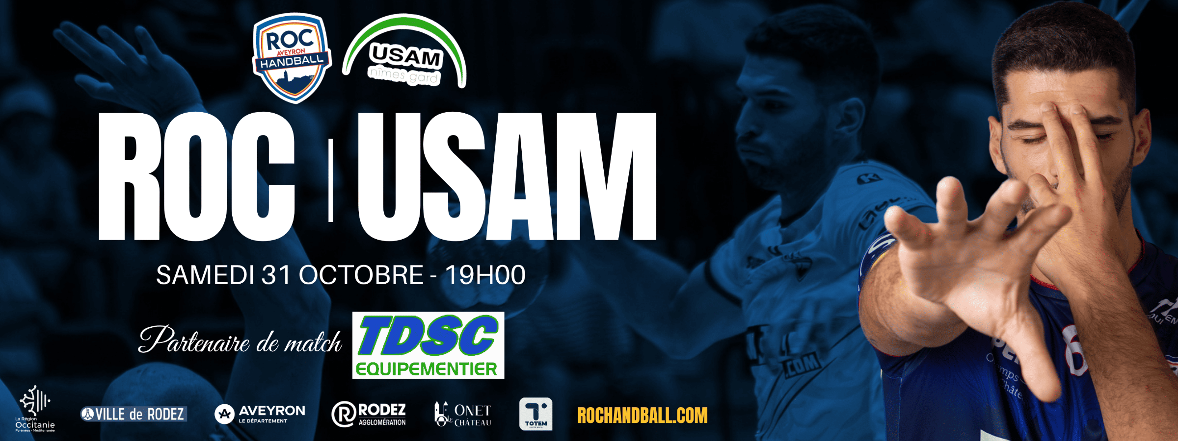 ROC Aveyron Handball vs USAM Nîmes