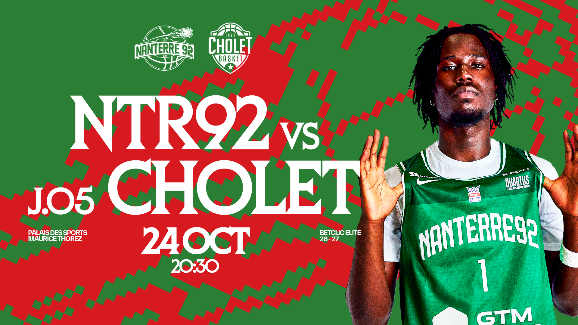 Nanterre 92 - Cholet Basket