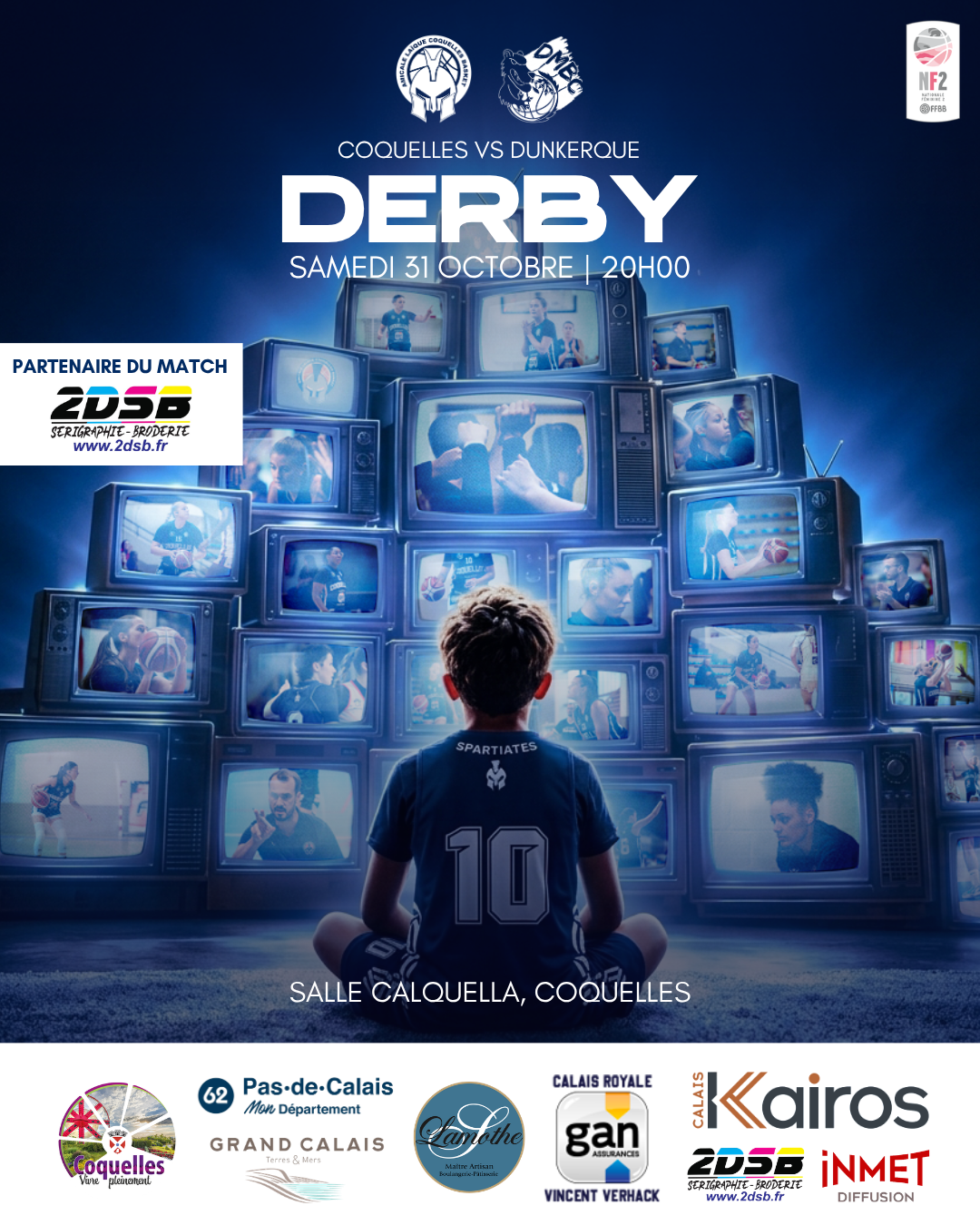 DERBY NF2 : Coquelles - Dunkerque