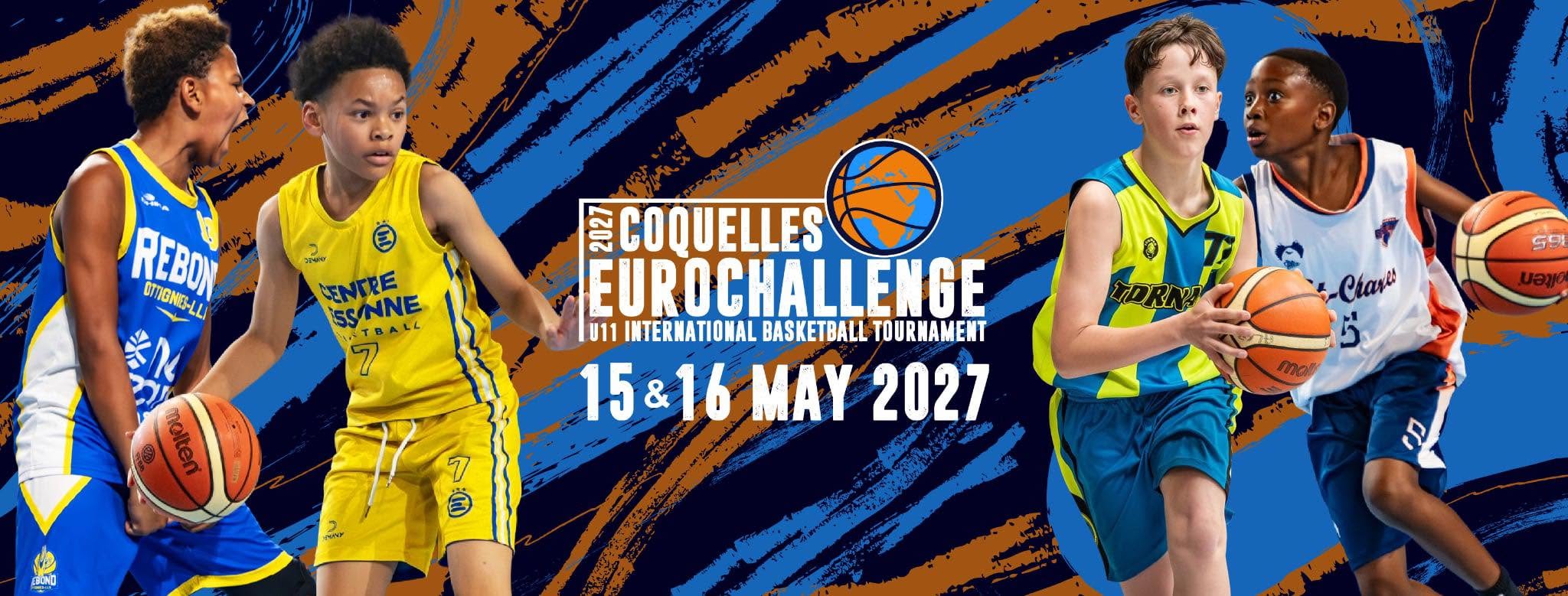 Coquelles Eurochallenge 2027 - U11-boys International Basketball Tournament